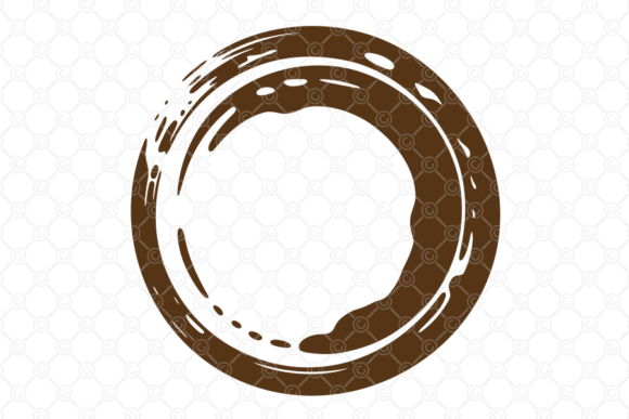 Coffee Stain SVG 025: Graphics & Crafts Asset