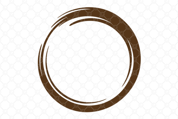Coffee Stain SVG for Branding and Crafts