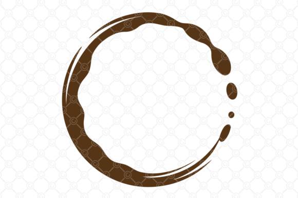 Coffee Stain SVG: Tea Cup Graphics for Crafts & Digital Design