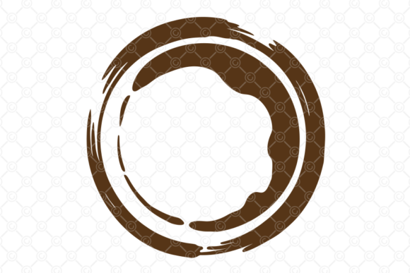Coffee Stain SVG, Tea Cup Spill Ring 013 Graphics Review for Crafts