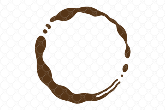 Coffee Stain SVG Tea Cup Spill Ring 020 Graphics Crafts Review