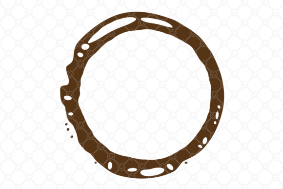 Coffee Stain SVG Tea Cup Spill Ring 028 Review
