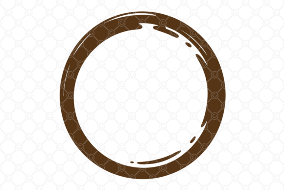 Coffee Stain SVG, Tea Cup Spill Ring 029: Graphics & Crafts