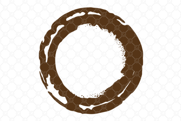 Coffee Stain SVG & Tea Cup Spill Ring 036 – Graphics for Crafts