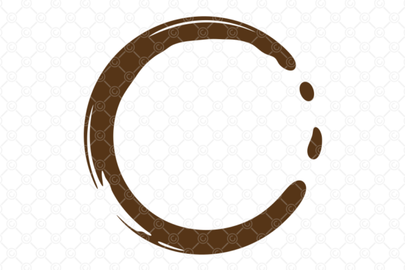 Coffee Stain SVG, Tea Cup Spill Ring 039 Review for Graphics and Crafts