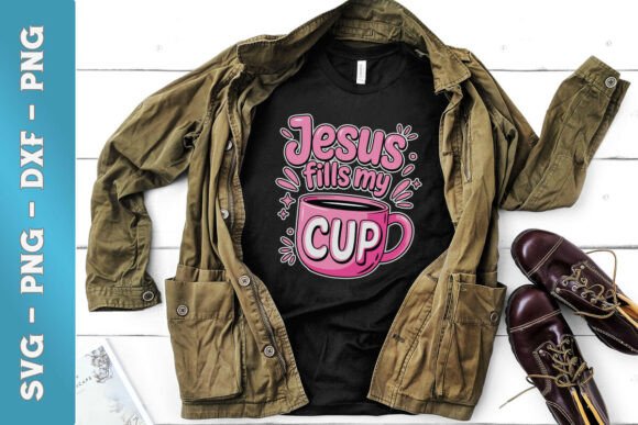 Jesus Fills My Cup: A Graphic Design Review for Crafts