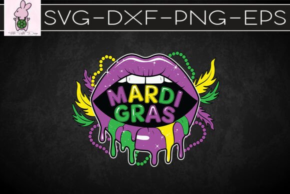 Mardi Gras Feather Lips SVG: A Designer's Review